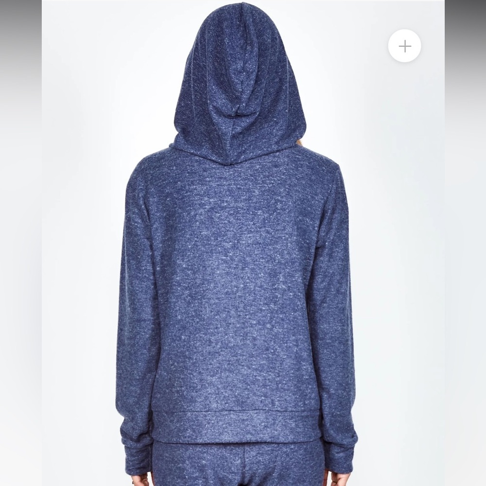Michael Lauren Blue Hoodie, NWT, Size Large - Picture 3 of 8
